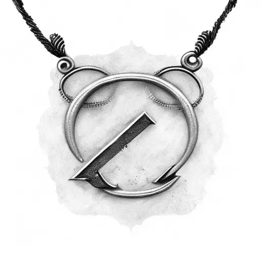 Necklace With Letter