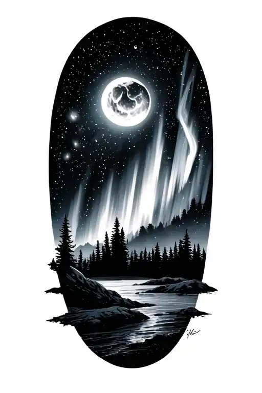 Alaska Big Dipper Northern Lights