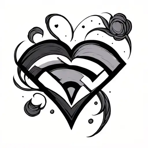 Wifi Symbol Heart At Bottom