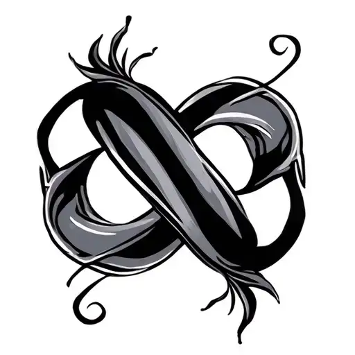 Infinity Symbol Intertwined