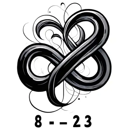 Incorporate An Infinite Symbol With The Date 8-1-23