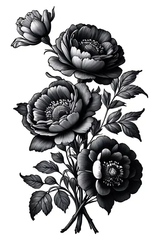 Birth Flower Bouquet