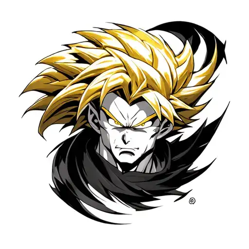 Black And Gold Broly