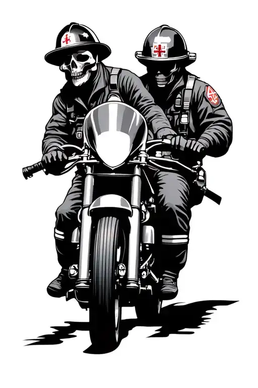 Firefighter & Paramedic Racing The Reaper