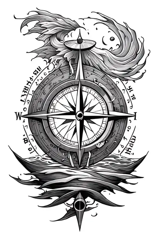 Sea Compass Design