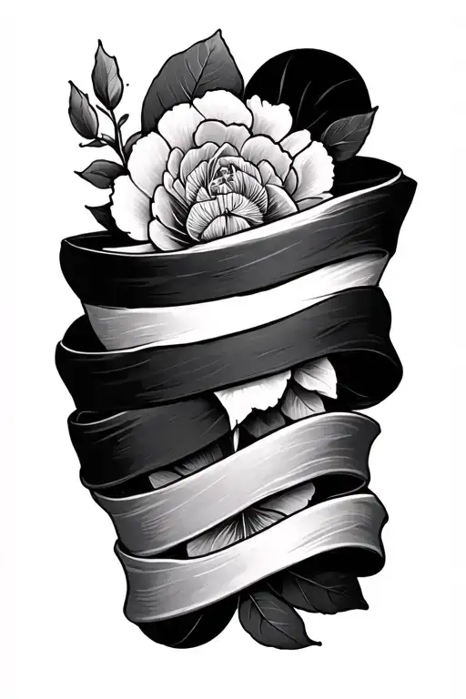 2 Black Bands On Arm Sleave