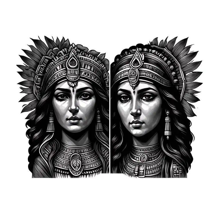 Arizona And Mayan Our Lady