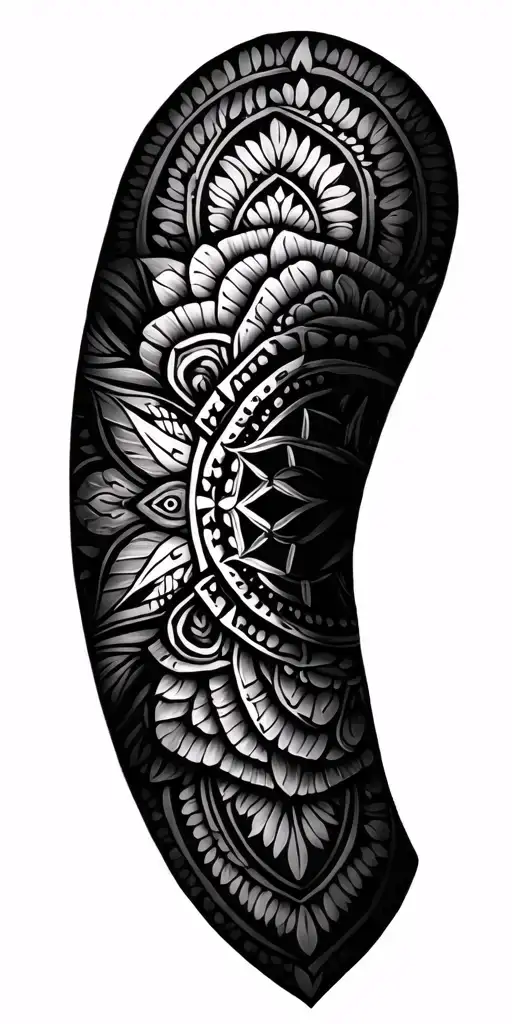 Mandala Geo Patern Dotwork