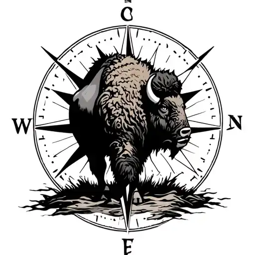 Bison Compass