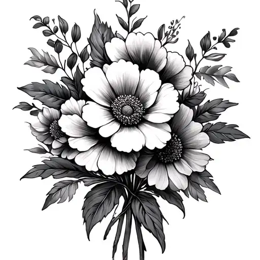 Birth Flower Bouquet