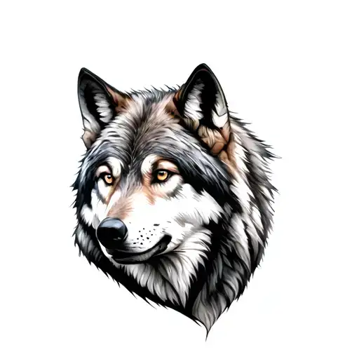 Wolf Looking Forward