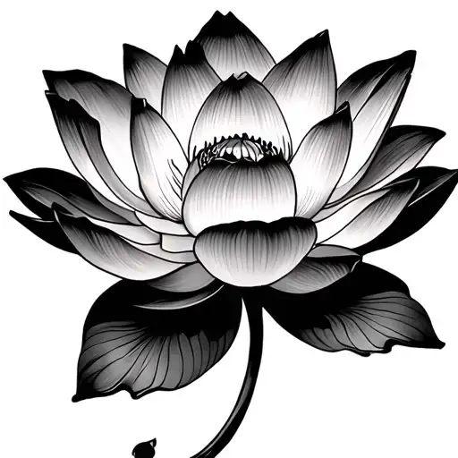 Lotus Flower Surrounded