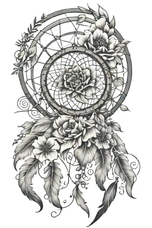 Flowers Dreamcatcher