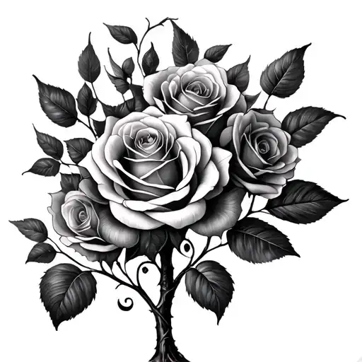 Roses And Family Tree