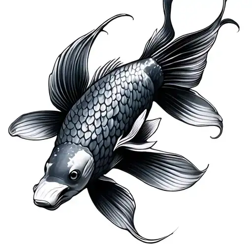 Koi Fish Transforming