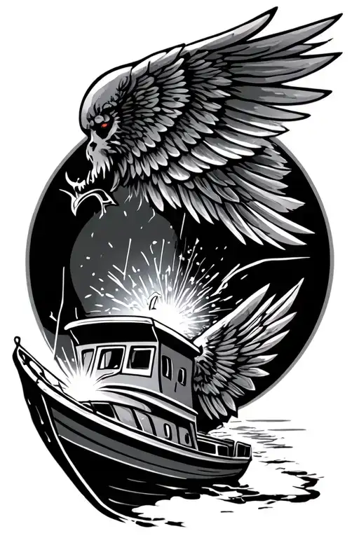 Welding Hood Wings Boat