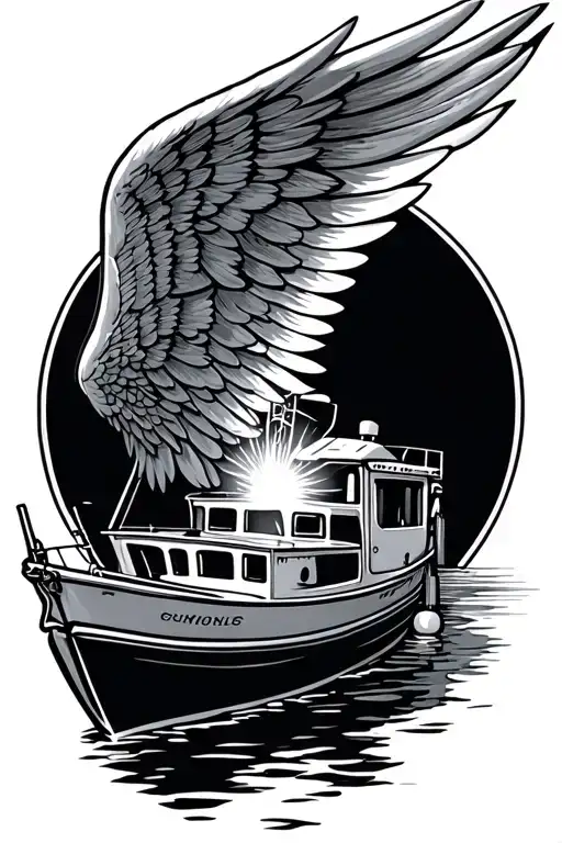 Welding Hood Wings Boat