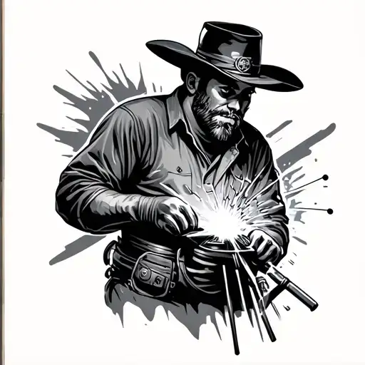 Western Style Welder Welding