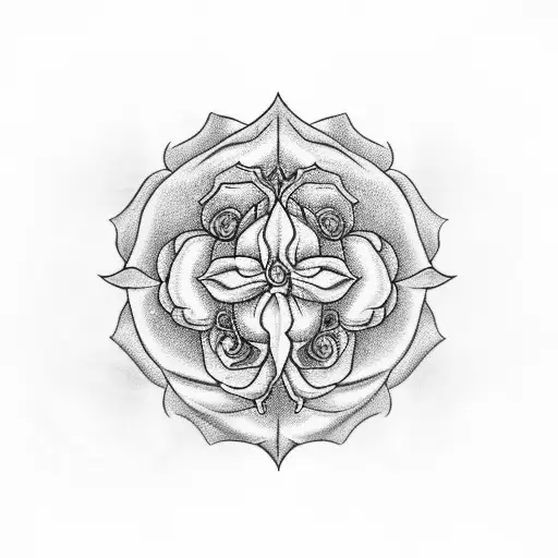 Kings Crown With Roses