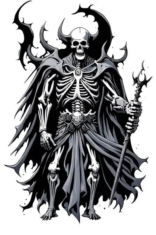 Hades And Skeleton Warriors