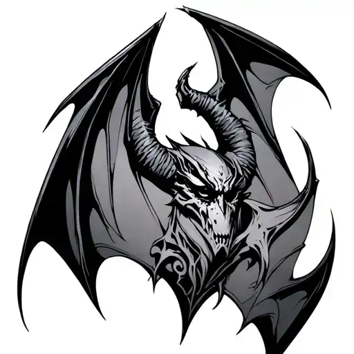 Gothic Bat Cyber Sigilism