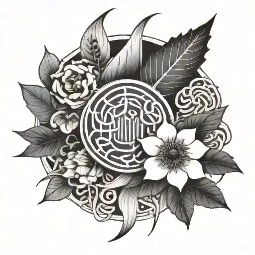 Incorporate A Traditional Japanese Medicine Symbol With A Modern Twist