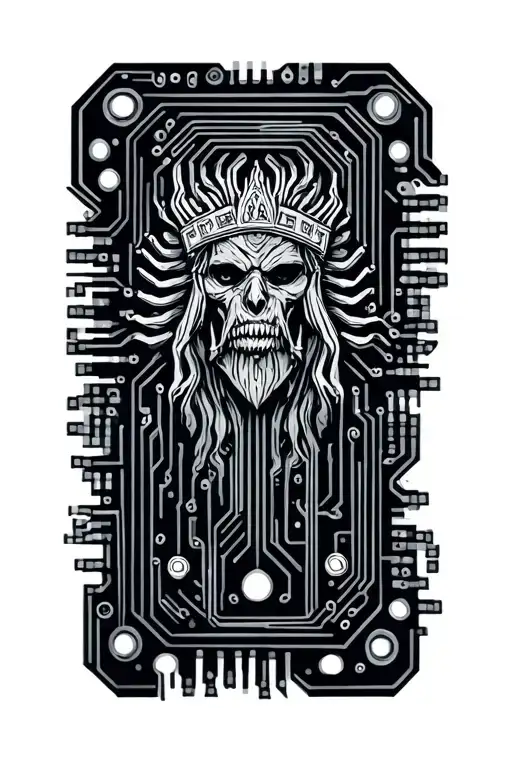 Valhalla Circuit Board Design Inspired