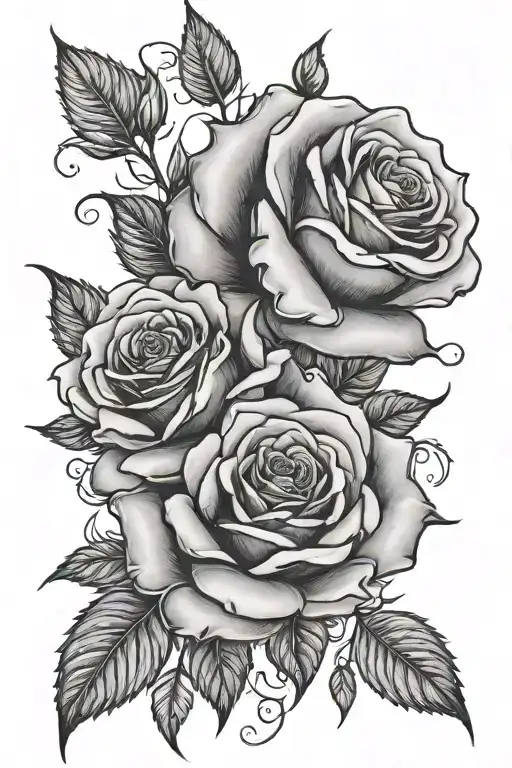 Roses Dark For Cover