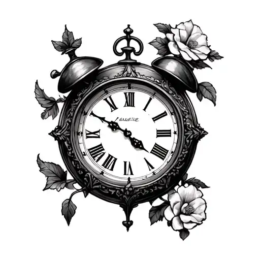 Alice In Wonderland Clock