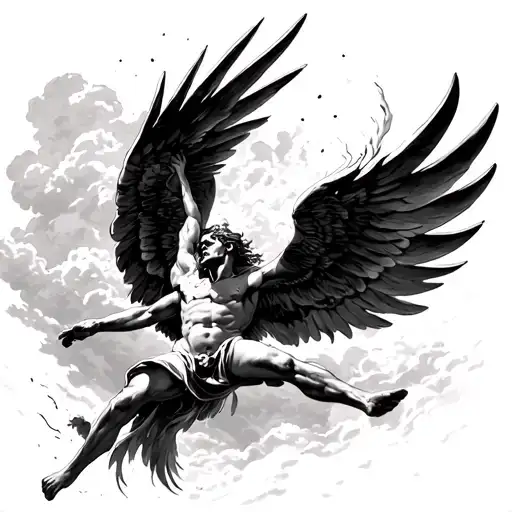 Icarus Falling From The Sky