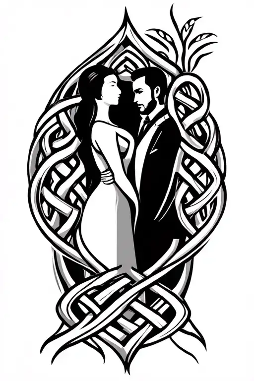 Husband And Wife Celtic Knot