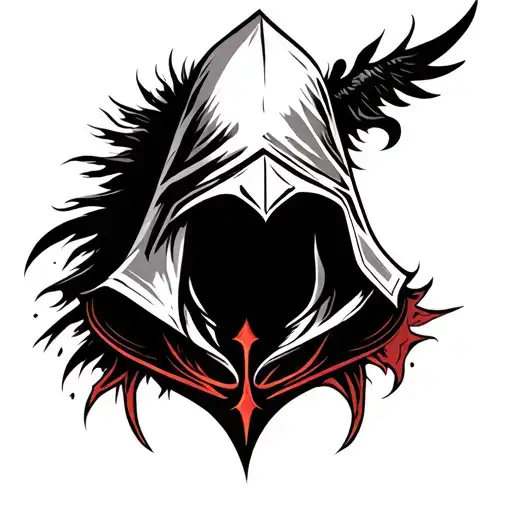 Assassins Creed Insignia Combined With Assassins Creed Hood