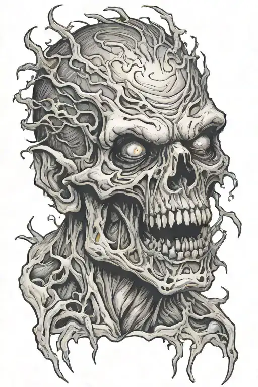 Demonic Scary Zombie