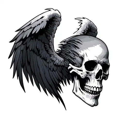 Skull Dark Angel