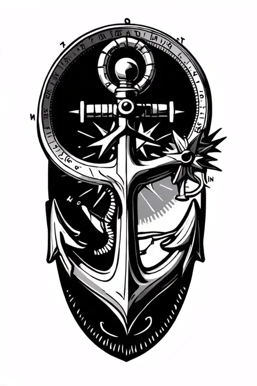 Compass And Anchor