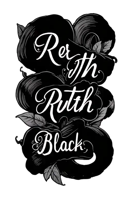 Cursive Licorice Candy Vines Spelling Ruth