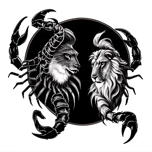 Libra Leo And Scorpio Zodiac Creative