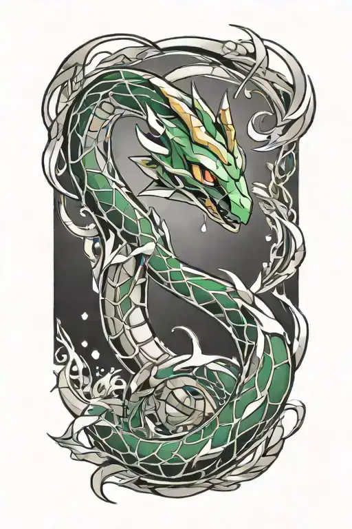 Shiny Rayquaza Pokemon