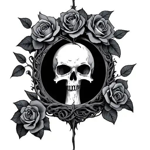 Poison Tree Of Life And Roses