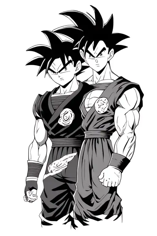 Goku And Vegeta