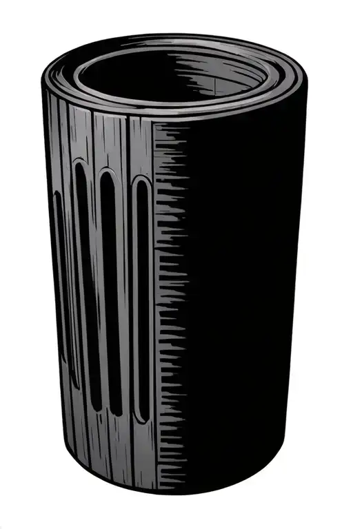 Modern Train Wheel Symbolizing The Client's Job