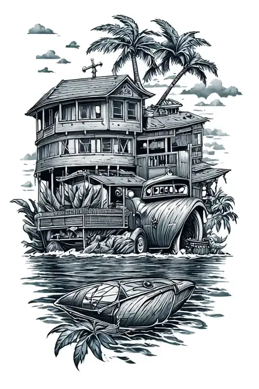 Travel Themed Tattoo Inspired