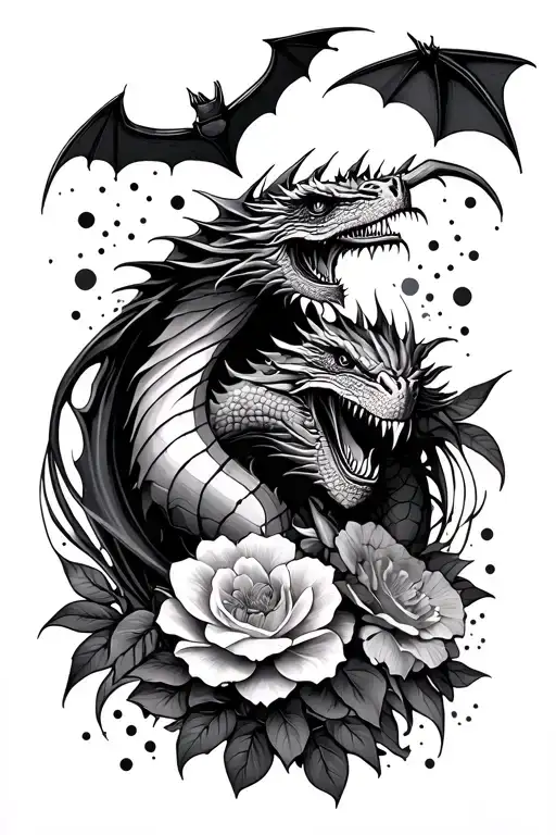 Star Wars Bats Dragons Swirls Dots Flowers Stars