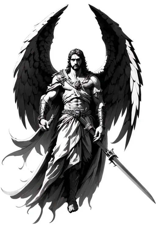 Archangel Michael Ar War Scene