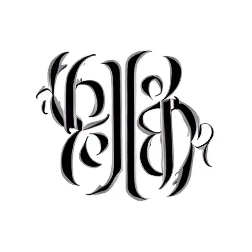 Two Word Ambigram Generator