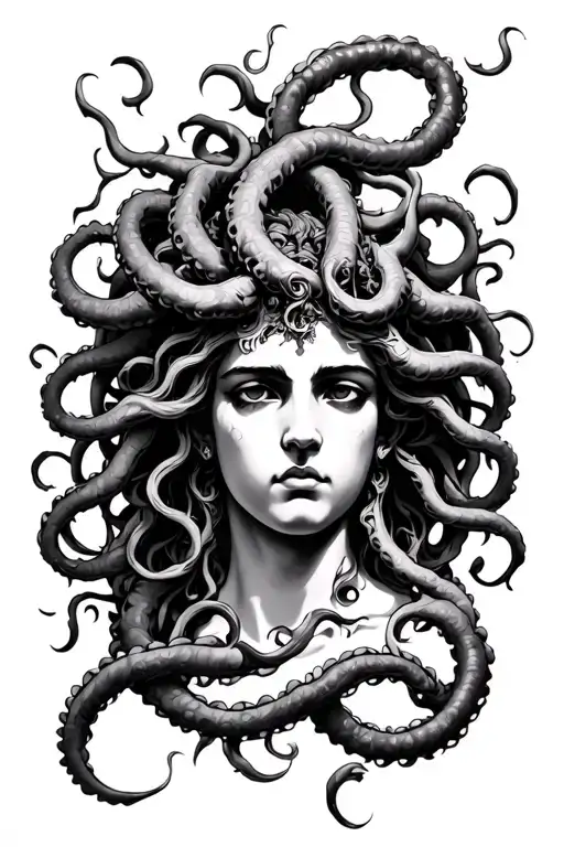 Medusa Perseus Greek Mythology Inspired