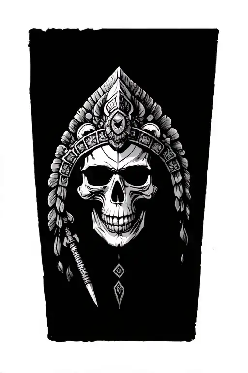 Skull Warrior Chichimeca