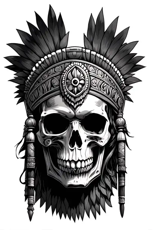 Chichimeca Warrior Skull