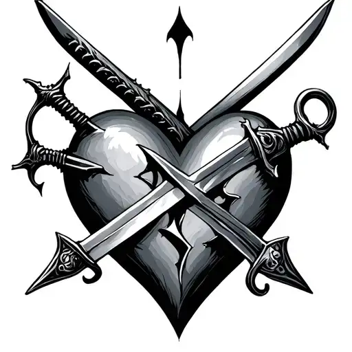 Broken Heart Swords