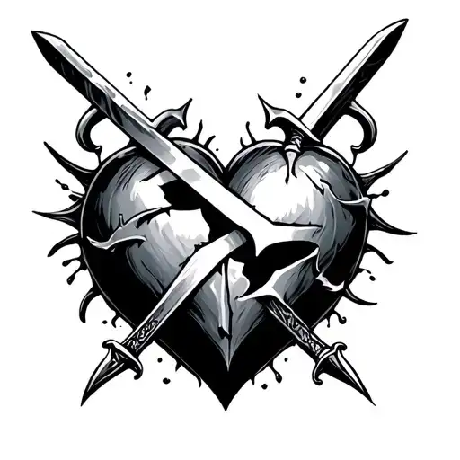 Broken Heart Swords